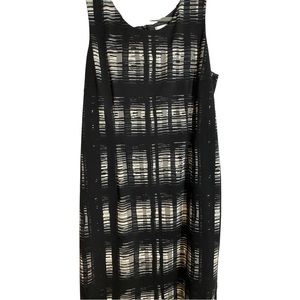 Jones New York sleeveless sheath suit dress plus size 16